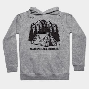 Flathead Lake Montana Camping, Hiking and Family Vacations Hoodie